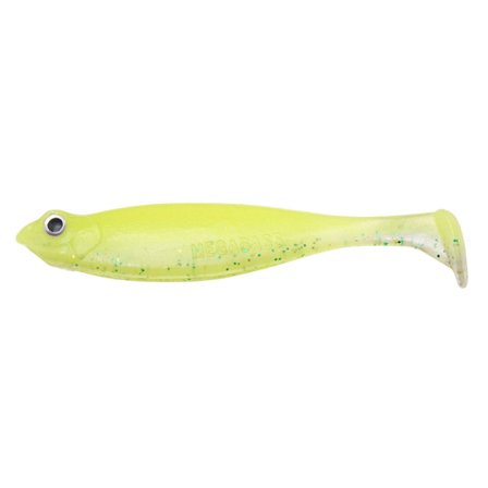 Megabass Hazedong Shad SW 4,2'', 10,7cm (5-pack) - Glow Chartreuse Lim