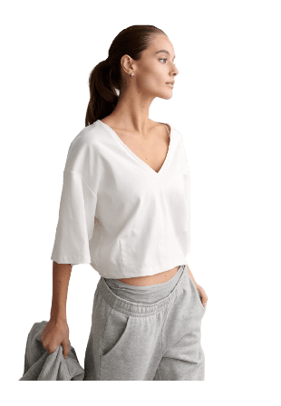 aim'n Elevated T-shirt Tröjor & jackor Dam Vit M