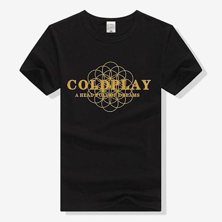 Coldplay A Head Full Of Dreams Kortärmad T-shirt - A Style