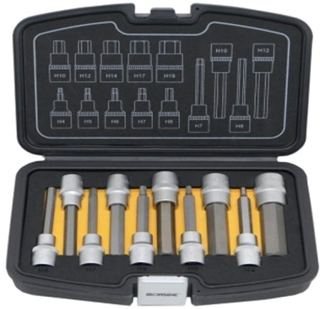 Ironside 897448 Unbrakohylsesett, Håndverktøy