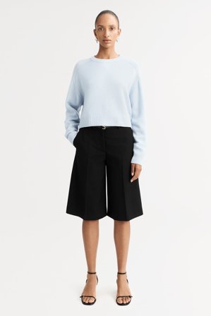 Soft Goat - Cashmere Top - Women cashmere sweater - M - Light Blue