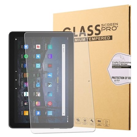 Amazon Fire HD (2021) arc edge tempered glass screen protector