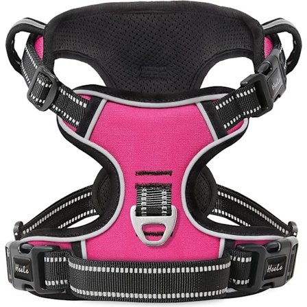 S, Hundsele, Reflexsele Anti-Drag för Små Mellanstora Hundar