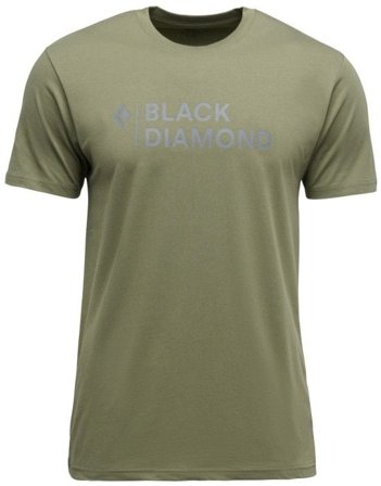 Black Diamond M Mini Stacked SS Tee Tundra