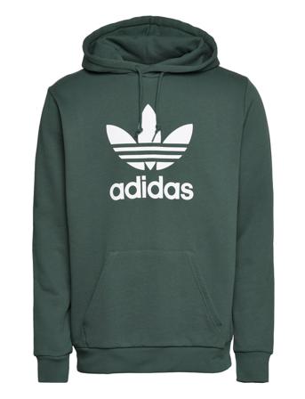 Adicolor Classics Trefoil Hoodie Hoodie Trøje Grøn Adidas Originals