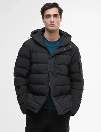 Barbour B.intl Daleson Puffer Jacket - Black - M