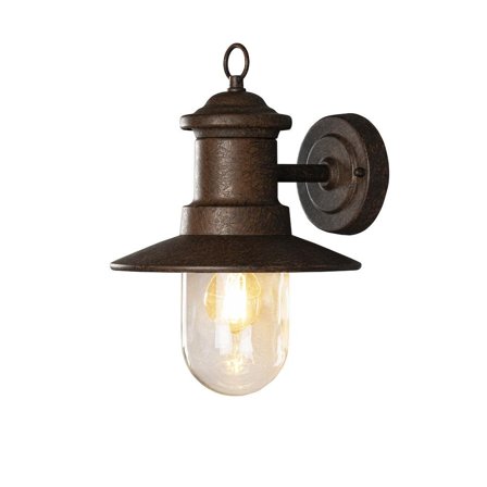 Konstsmide Napoli Vegglampe E27 Rust