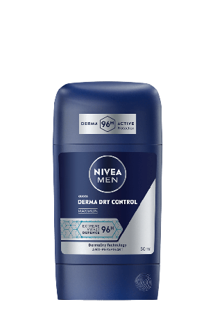 NIVEA Antiperspirant Deo Stick Derma Dry Control Maximum 50 ml MEN Herr