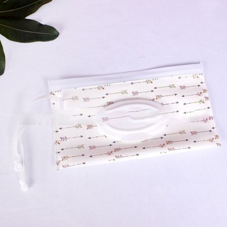 2stk Våtservietter Bag Rengjøringsservietter Etui PIL PIL