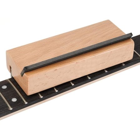 1-delad 2-i-1 gitarrprodukt silkeslönnfasfil med 35 °