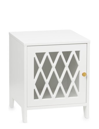 Cam Cam Copenhagen Harlequin Bedside Table - White - ONE SIZE