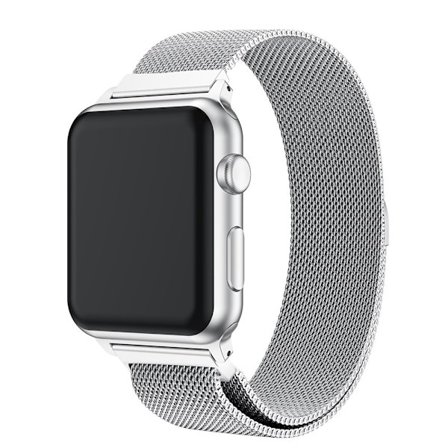 Apple Watch 38/40/41/42mm Milanese Watch Strap - Silver