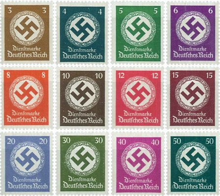 Tyske Rige 1942 - MICHEL D166-77 - Postfrisk