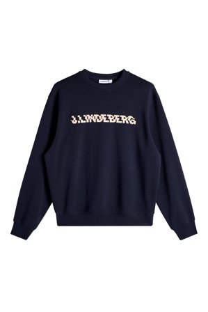 J.Lindeberg - Club Printed Crew Neck - Fashion - Blue - Men - L