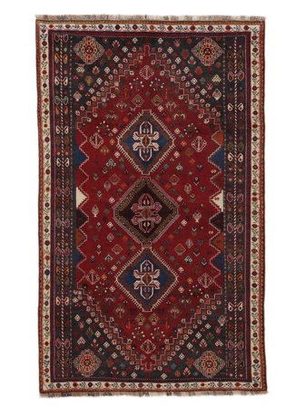 Medallion Small Qashqai Rug 159X260 Wool