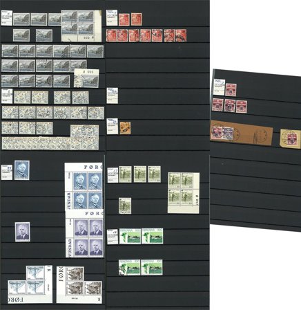 Færøerne - Samling i 1 indstiksbog