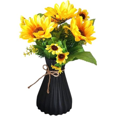 Plastik Vaser til Blomster med Reb - Sød, Holdbar, Moderne, Dekoration