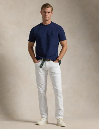 Polo Ralph Lauren Classic Fit Big Pony Jersey T-Shirt - Navy - S