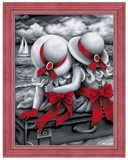 Diamond painting Schwestern