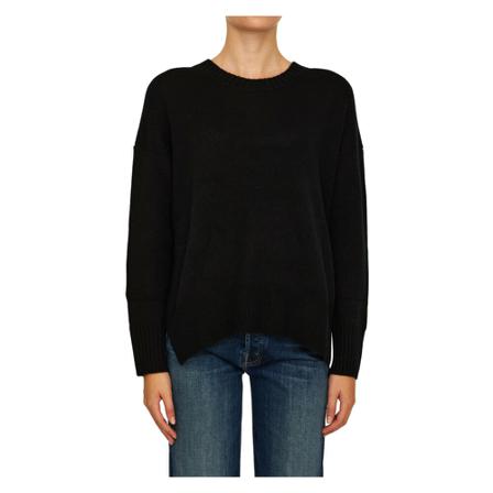 Allude Round-neck Strik Sort, Dame Striktrøjer