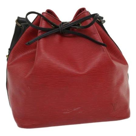 Louis Vuitton Vintage, Pre-owned Leather Noe bag Rood, Dames, Maat:ONE Size,leer