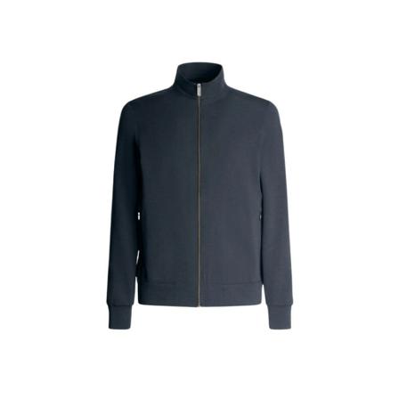 Rrd, Sweatshirt New Jer Zip Blue Black Grijs, Heren, Maat:M,lycra