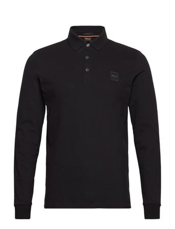 Passerby Polos Long-sleeved Musta BOSS