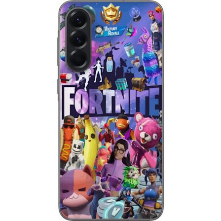 Yhteensopiva Puhelinkuori Samsung Galaxy A56 Fortnite kollaasi Victory Royale hahmot skins aarteet värikäs Fortnite pelaamisen suunnittelu