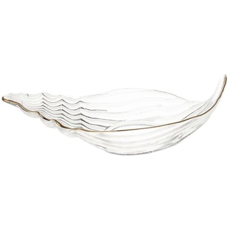 1st Glas Frukttallrik Glas Kristall Servis Dekorativ Desserttallrik