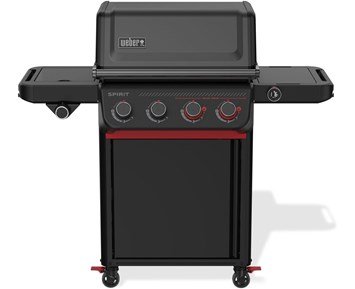 Weber Spirit EPX-435R Stealth Gasolgrill - Gasolgrill med 4 brännare, WiFi & medföljande rotisseri