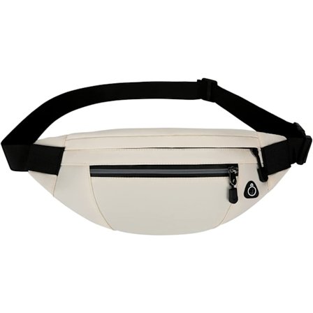 Fanny Pack Midjeveske for Menn og Kvinner Justerbart Belte Hofte Bum Bag F