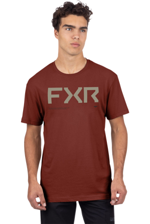 Koszulka FXR Hydrogen Premium Bordowy/Kamień S