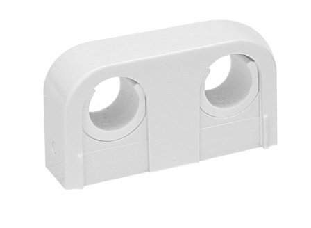 Faluplast Snap 14010 Rörklämma dubbel, 18-22 mm Vit, Installation