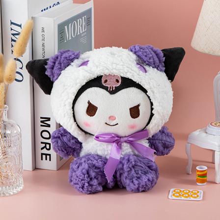 Uusi 25 cm:n Cartoon Kawaii Kanelipulla Koiran Pehmolelu Plussi Nuken Koti Sisustus Lasten Syntym p iv lahja Kulomi 25CM
