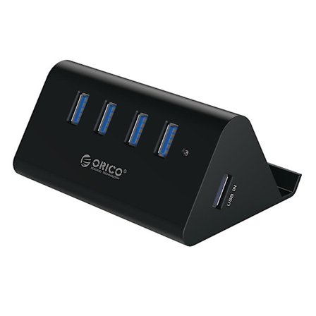 Multi USB 3.0 4-port Splitter Hög hastighet 5gbps USB Hub Adapter för PC Laptop