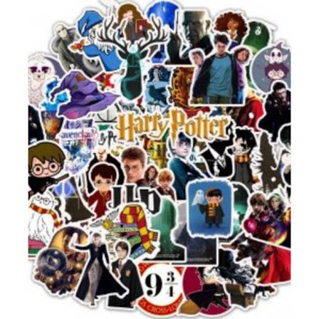 REA Harry Potter klistermärken - 50-pack Harry Potter