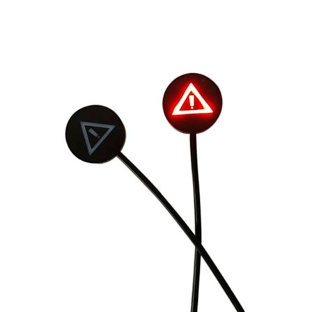 Bil Blind Spot Detection System Prompt Light 12VB B