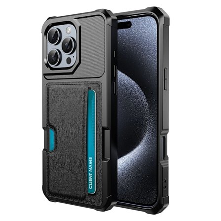 iPhone 16 Pro Kortfodral - Tunn Design, Maximal Funktion