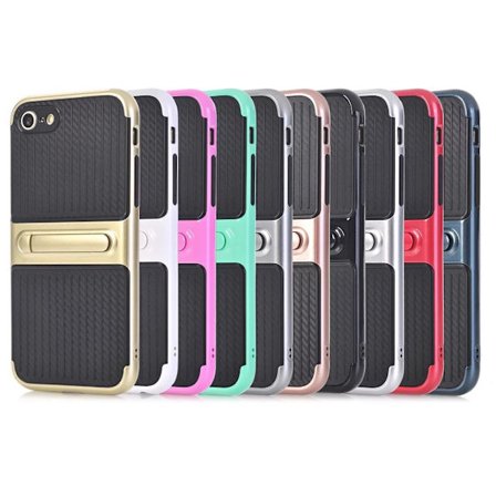 Smart Skyddsskal för iPhone 8 (Carbon-Class)