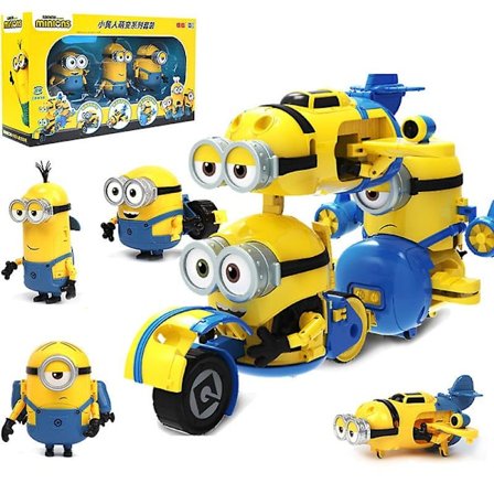 Kevin Stewart Bob Muuntavat Lelut Söpö Piirretty Toimintahahmo Lelut Joululahjat Lapsille Korkea Laatu