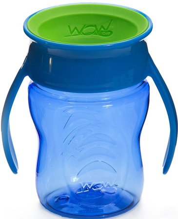 WOW CUP Drikke kop Baby Blå, Børn & Forældre, Service, Kopper Og Drikkedunke