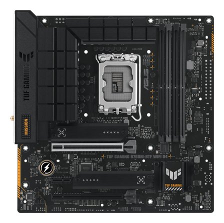 ASUS TUF GAMING B760M-BTF WIFI D4 - hovedkort - mikro ATX - LGA1700-sokkel - B760
