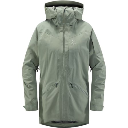 Haglöfs Niva Insulated Parka Women Women synthetic-lined parkas Green XS