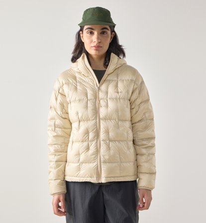 Haglöfs Hede Down Hood Women Chalk Beige - Naiset - S