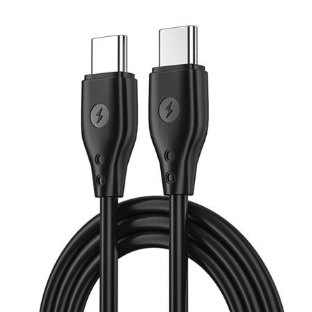 WIWU USB-C-kaapeli 67W USB-C USB-C - USB-C - musta