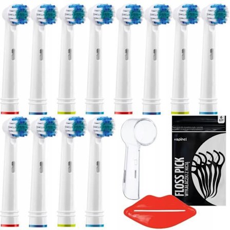 Tandborsthuvuden - Oral-B - Precision Clean SB-17A - Kompatibla med elektriska roterande borsthuvuden