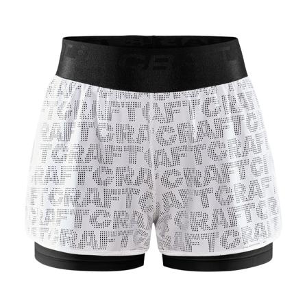Craft Women's Core Charge Logo Shorts Women workout shorts Black L