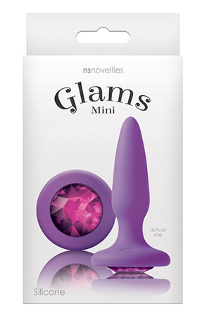 Kjøp NS Novelties Glams Mini Purple - Analplugg | God pris