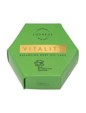Luonkos Vitality Balancing Body Oil Cake, Forest Microbes - Nude - 60 ml