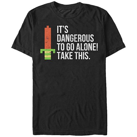 Dangerous To Go Alone Zelda T-shirt